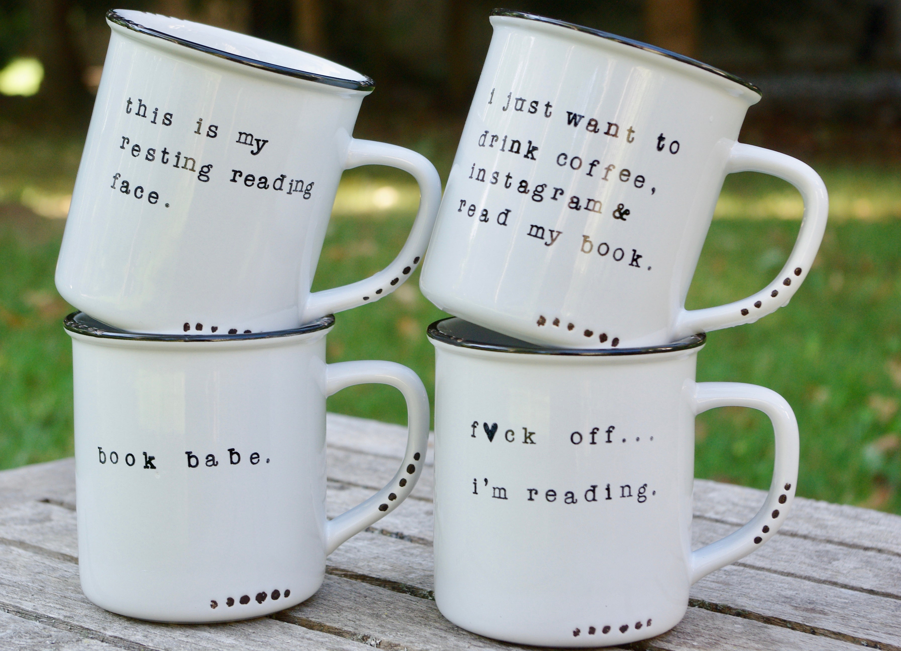 gifts for book lovers book themed mugs literary mug