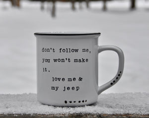 jeep mug car lover gift